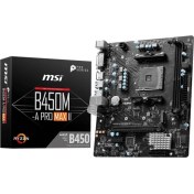 Resim Msı B450M-A Pro Max Iı Amd Ddr4 4133MHZ(OC) Matx Am4 