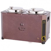 Resim Işıkgaz Silverinox Elektrikli 9+9 Litre Jumbo Çorba Potu Çorba Kazanı 9+9 LİTRE - ÇIKARTILABİLİR PASLANMAZ KAZAN - ÇİFTLİ - GARANTİLİ