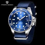 Resim Pagani design PD-1639 Submariner Lüks Paslanmaz Çelik 100M Su Geçirmez Safir Cam İş Spor Otomatik Erkek Saati 
