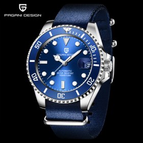 Resim Pagani design PD-1639 Submariner Lüks Paslanmaz Çelik 100M Su Geçirmez Safir Cam İş Spor Otomatik Erkek Saati 