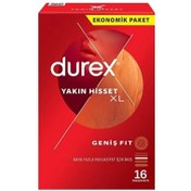Resim Durex Prezervatif Yakın Hisset XL 16'lı 