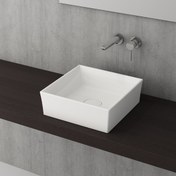 Resim Vessel Kare Lavabo 38X38 Cm - Parlak Beyaz 