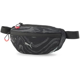 Resim Puma PR Classic Siyah Desenli Kadın Bel Çantası 
