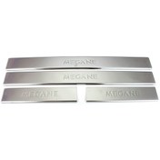 Resim Renault Megane 3 Krom Kapı Eşiği 2003 - 2008 Arası 4 Parça 