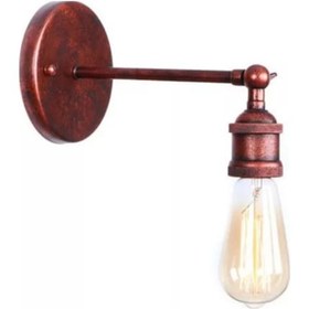 Resim Mylights Retro Bakır Eskitme Kampanya Mafsalı Aplik Hareketli Bakır 