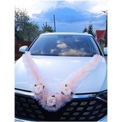 Resim Ko.lejdoskop Araba İçin Düğün Şerit Süsü 209429901 