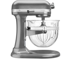 Resim Kitchenaid Pro 600 Deluxe Stand Mixer, Metallic Chrome, 6 Qt 