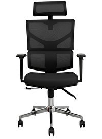 Resim Hunt Mobilya Seman Siyah Fileli Ofis Yönetici Koltuğu 