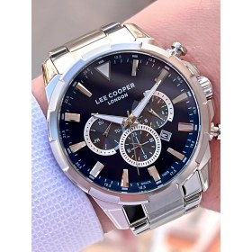 Resim Lee Cooper Çelik Kordon Kadran Özellikleri Aktif 50 Mt Suya Dayanıklı Erkek Kol Saati Fblc.07385.390 