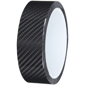 Resim Reedark Araba Karbon Fiber Koruyucu Sticker - Kapı Bagaj Kenar Koruma Filmi 7cmx3m - Esnek Dayanıklı Boya Koruması 