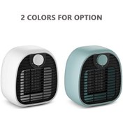 Resim Pazly 1000w Taşınabilir Ptc Seramik Isıtıcı, Beyaz, Ev & Ofis İçin Hızlı Verimli Isınma 