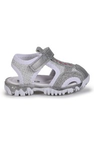 Resim Kiko Kids Marsa Cırtlı Kız Bebek Sandalet Beyaz 