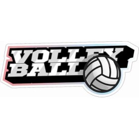 Resim Sticker Atölyesi Voleybol Valleyball Sticker - 24100 