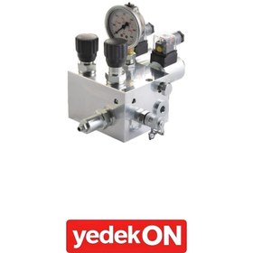 Resim Hidrolik Platform (Asansör) Valfleri (Yağ Geri Dönüşü Çift Hız Ayar Valfli) 