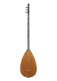 Resim Saz-z-5-3 Kuşgözü Akçaağaç Uzun Sap Bağlama 