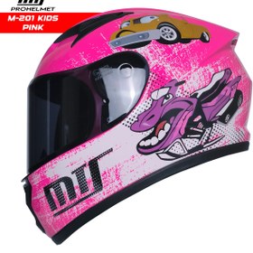 Resim Mts Helmets M-201 Çocuk Kask Pembe 