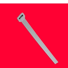 Resim Renkli Kablo Bağı Plastik Cırt Kelepçe 3,6x250 Gri 200 Adet 