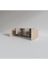 Resim Kenzlife hazır mutfak packey crd 060*180*32 mutfak banyo dolabı kapaklı raflı 