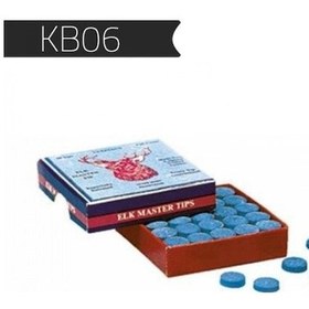 Resim Bilardo Istaka Ucu Yapıştırma Master Elk Yapıştırma Geyik Uç 9 Mm 