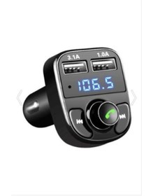 Resim Kingboss Xx-51 Multifuntion Wireless Car X8 Araç Fm Transmitter Bluetooth Usb Mp3 Sd Kart 