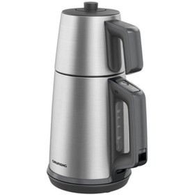 Resim Grundig CM 4020 1650 W Çelik 1.7 lt Elektrikli Çay Makinesi 
