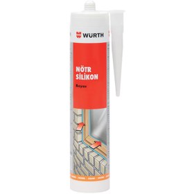 Resim WÜRTH NÖTR SİLİKON -310 ML.-SİYAH 