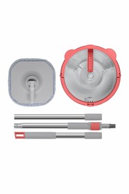 Resim Hype Store GRİ TEMİZ & KİRLİ SUYU AYIRMA ÖZELLİĞİ OTOMATİK TEMİZLİK SETİ MOP PASPAS 