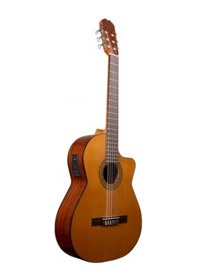 Resim Alvarono:39 Alv0540Ec İspanyol Elektro Klasik El Yapımı Gitar 