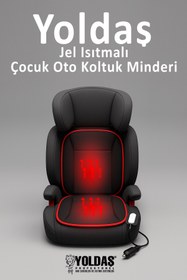 Resim YOLDAŞ Jel Isıtmalı Çocuk Oto Koltuk Minderi 15 saniyede Hızlı Isınma 