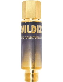 Resim Yıldız Oksijen Saat Alev Emniyet Valfi 1030 Siyah 