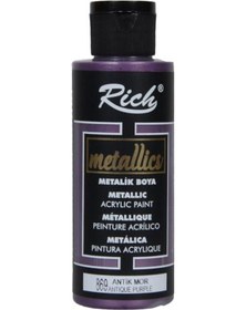 Resim Rich Metalik Akrilik Boya Antik Mor 120Ml 