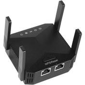Resim Tenfowee Siyah Eu Şarjlı 300mbps 2.4ghz Wifi Sinyal Güçlendirici - 802.11b/g/n Standardı İle Kablosuz Ağ Genişletici 