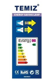 Resim Temiz TEMİZ Spiral Enerji Tasarruflu Ampul 