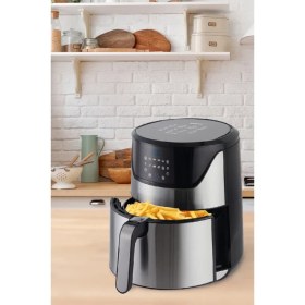 Resim Kumtel Inox Digital Fastfryer Yağsız Fritöz Airfryer 