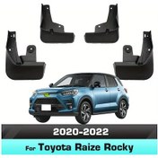 Resim Topshop1 Abs Toyota Raize Rocky 2020 2021 2022 Çamurluk Kanatçık Seti 4 Parça 