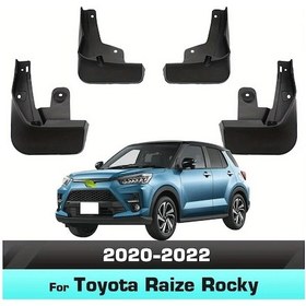 Resim Topshop1 Abs Toyota Raize Rocky 2020 2021 2022 Çamurluk Kanatçık Seti 4 Parça 