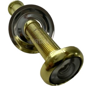 Resim fiba teknik Altın sarısı Kapı Dürbünü 50 * 75 Ölçüde. Delik Çapı 1.5 Cm Olan Kapılar Için Uygun. 