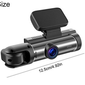Resim Createtech Tfixol 1080p Araç Kamerası Çift Lens Ön Ve İç Görüntü Kaydedici Dvr 