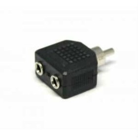 Resim Rca Erkek 2 Dişi 3.5mm Stereo Çoklayıcı Aparat 