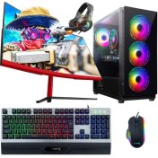 Resim Turbox TX5265 I7 4770 16GB Ram 512GB SSD 4gb RX560 23.6 Inç Curved Oyuncu Masaüstü Bilgisayarı 