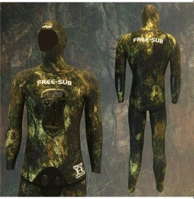 Resim Freesub Kapadokya 7mm Yamamoto 39 Dalış Elbisesi Çok Renkli 