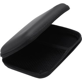 Resim Spibicyy Taşınabilir Sabit Disk Sürücüsü Darbeye Dayanıklı Fermuar Kapak Çanta Kılıf 2.5 Inç HDD Çantası Hardcase Siyah (Yurt Dışından) 