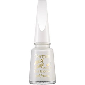 Resim Flormar Jelly Look Yoğun Pigmentli ve Jel Görünümlü Oje JL01 Pure Milk 