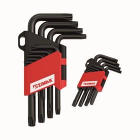 Resim zimak 9LU yıldız alyan seti 180mm zmk-1021 