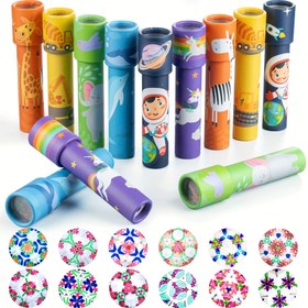 Resim 1/4/8 Adet Kaleydoskop, Sihirli Kaleydoskop, Renkli Karikatür Kaleydoskop, Etkileşimli Mantıksal Dönen Oyuncak, Parti Hediyesi, Sınıf Ödülü, Eğitim Oyuncağı, Noel Hediyesi, Paskalya Sepeti Dolgusu, Fizik ve Bilim Dekorasyonu, Elektrik Gerektirmez, Rastgele Renkler ve Stiller 