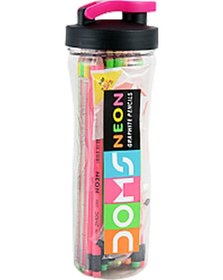 Resim Doms Neon Kurşun Kalem 36'lı Kavanoz 