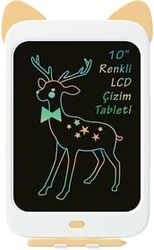 Resim Xiaomi Wicue 10” Sarı Kedi LCD Dijital Renkli Çizim Tableti 