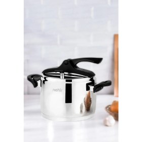 Resim Silver Trend 8 Litre Klasik Düdüklü Tencere Siyah 