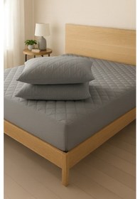 Resim Formeya %100 Pamuk Set Renkli Alez Kapitone Sıvı Geçirmez Set 