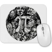 Resim Baskı Dükkanı Pi Sayısı Matematik Özel Tasarım Mouse Pad 